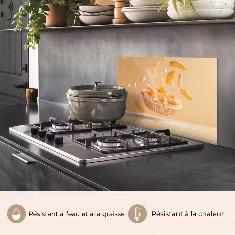 Fond de hotte - Pêche - Aliments - Gâteau - Orange — 2