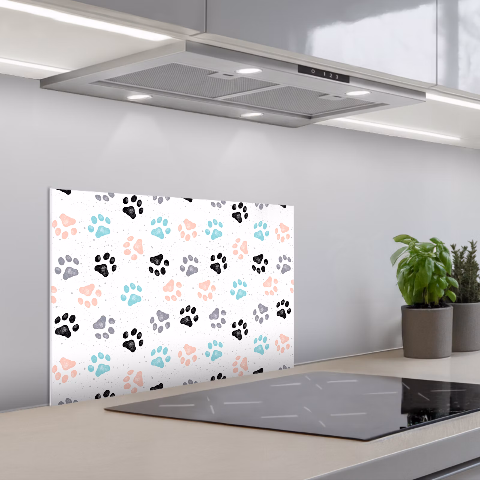 Fond de hotte - Patte - Motif - Couleur — 1