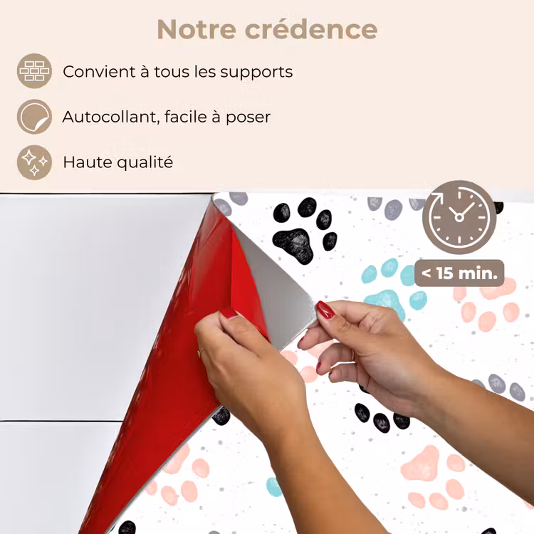 Fond de hotte - Patte - Motif - Couleur — 4