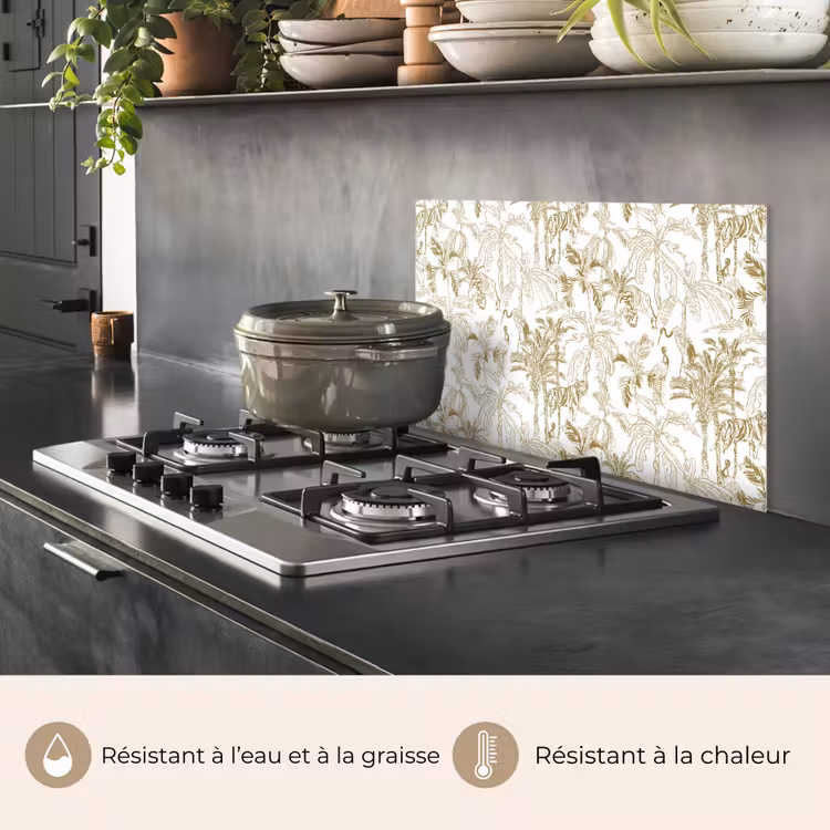 Fond de hotte - Tigre - jungle - Beige — 2