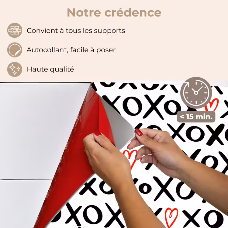 Fond de hotte - Personnages - Coeurs - Rouge — 4