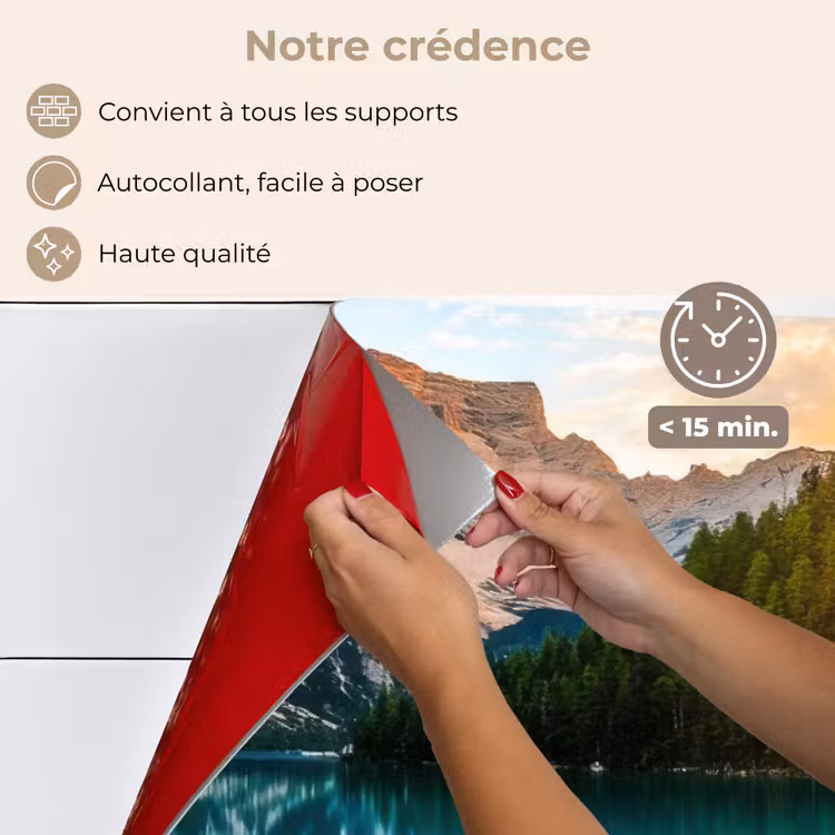 Fond de hotte - Lac - Montagnes - Coucher de soleil - Bateau — 4