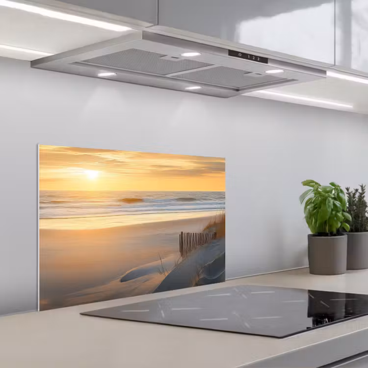 Fond de hotte - Plage - Dunes - Coucher de soleil — 1