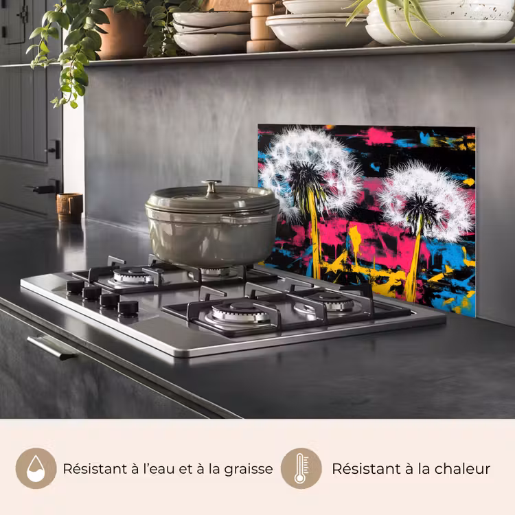 Fond de hotte - Street art - Coloré - Mur — 2