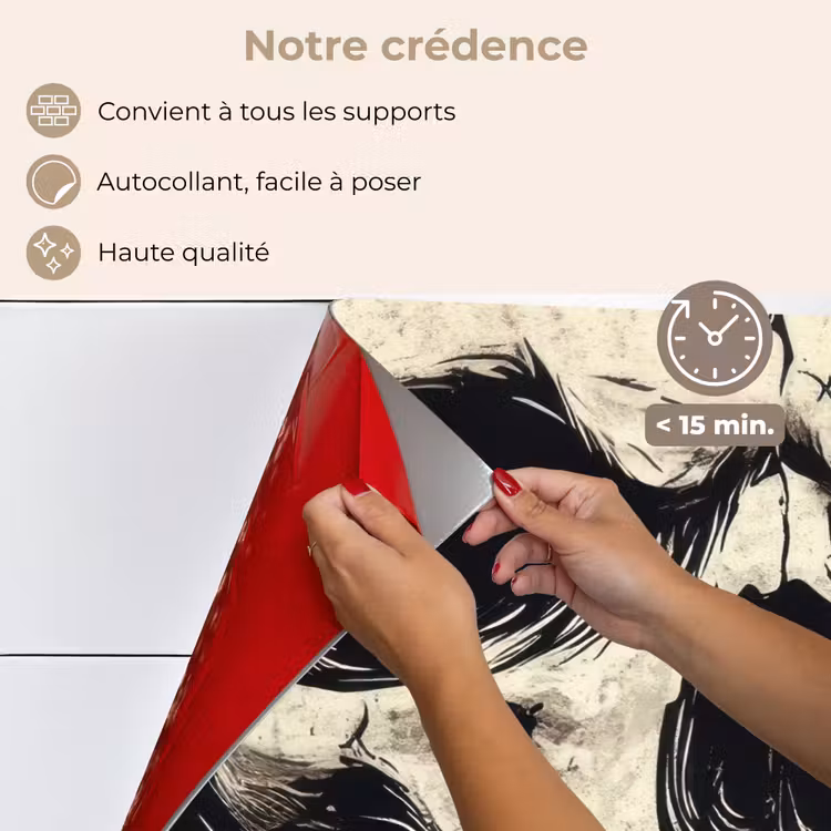 Fond de hotte - Tête de mort - Chaînes - Rouge — 4
