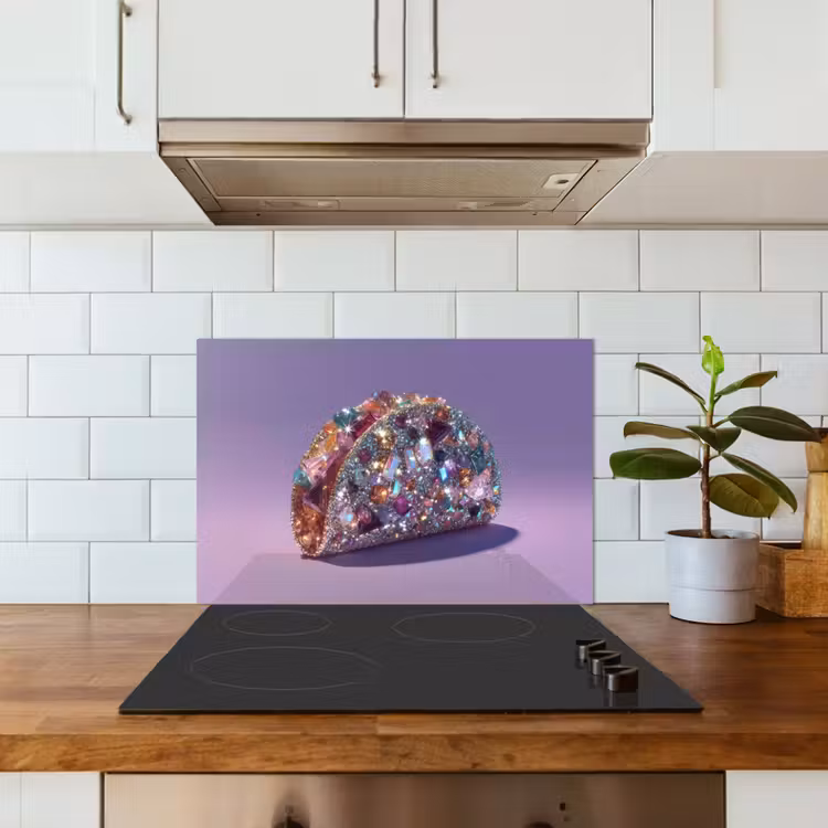 Fond de hotte - Gems - Glitters - Purple - Colourful — 3