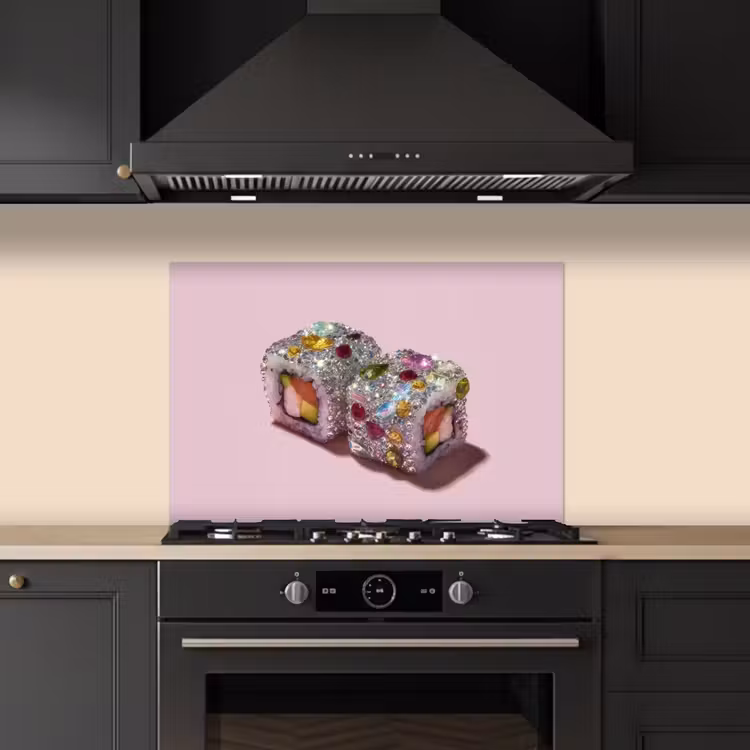 Fond de hotte - Sushi - Rouleaux - Pierres - Coloré — 5