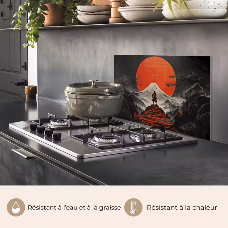 Fond de hotte - Guerrier - Marches rouges - Soleil - Montagne — 2
