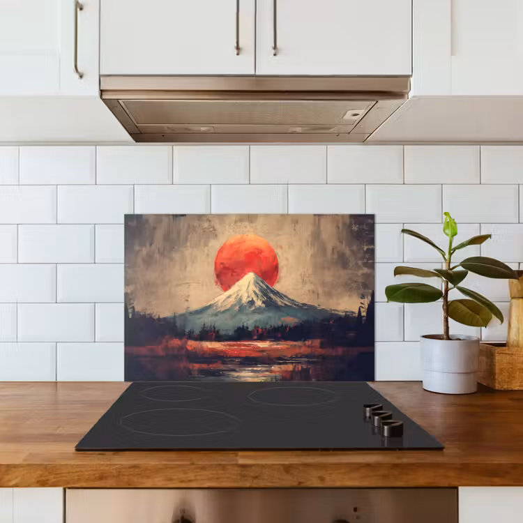 Fond de hotte - Sommet de montagne - Neige - Soleil — 3