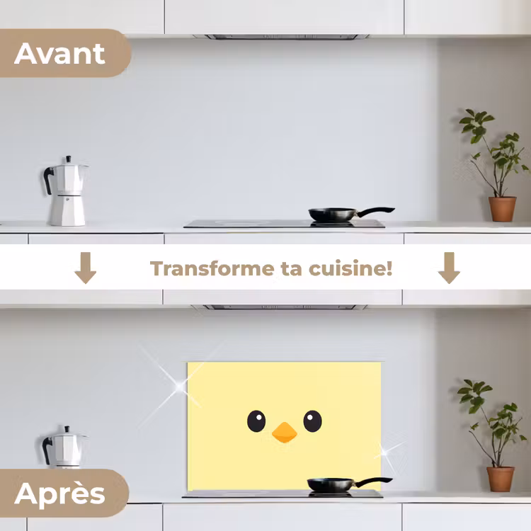 Fond de hotte - Poussin - Gaieté - Jaune - Minimaliste — 7
