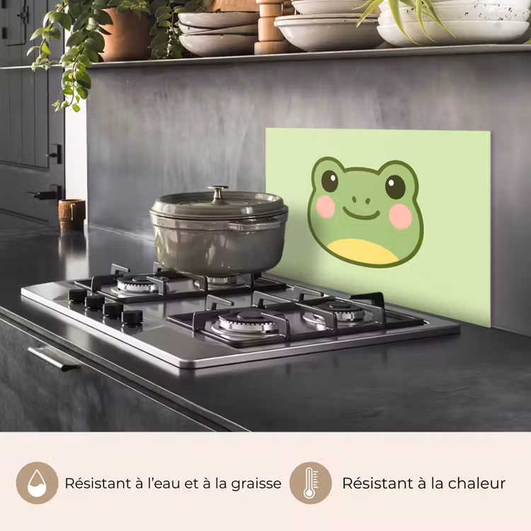 Fond de hotte - Grenouille - Vert - Gentillesse — 2