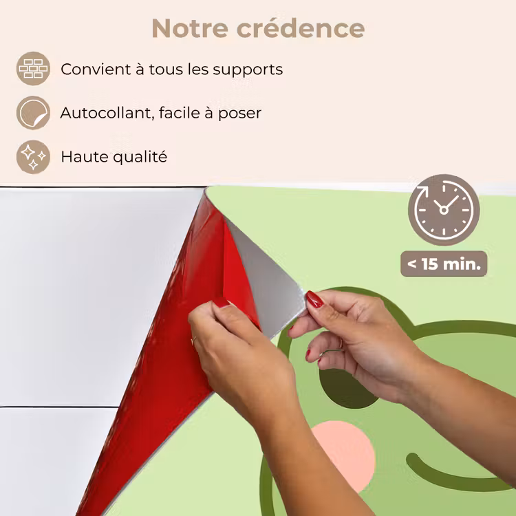 Fond de hotte - Grenouille - Vert - Gentillesse — 4