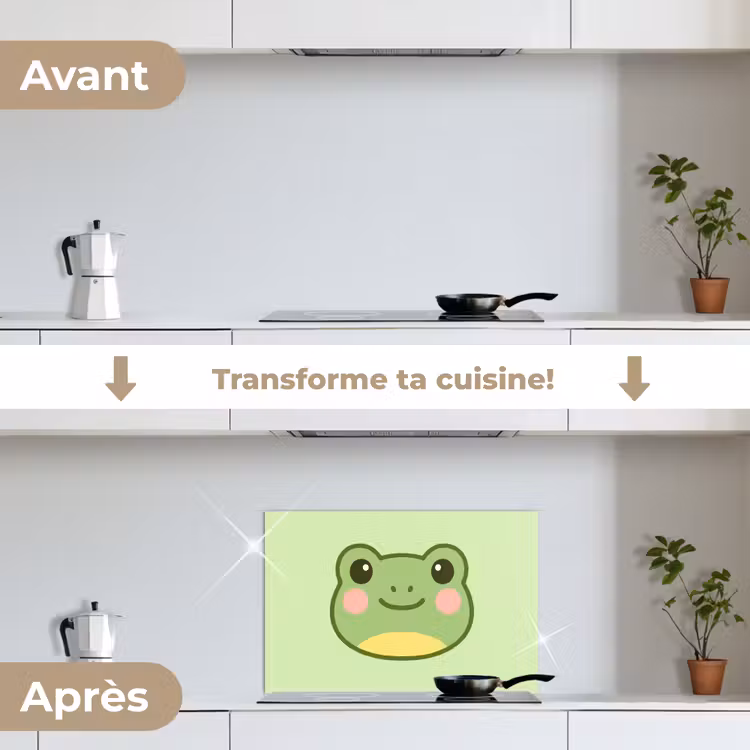 Fond de hotte - Grenouille - Vert - Gentillesse — 7