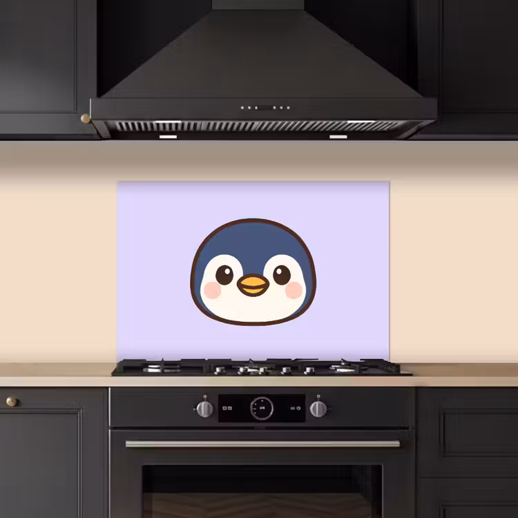 Fond de hotte - Pingouin - Mauve - Mignon — 5
