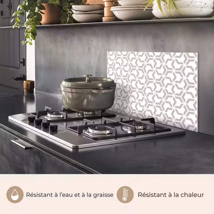 Fond de hotte - Graphique - Motif - Moderne — 2