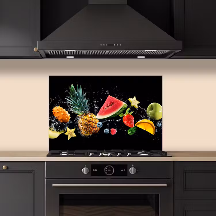 Fond de hotte - Splash - Fruit - Noir — 5