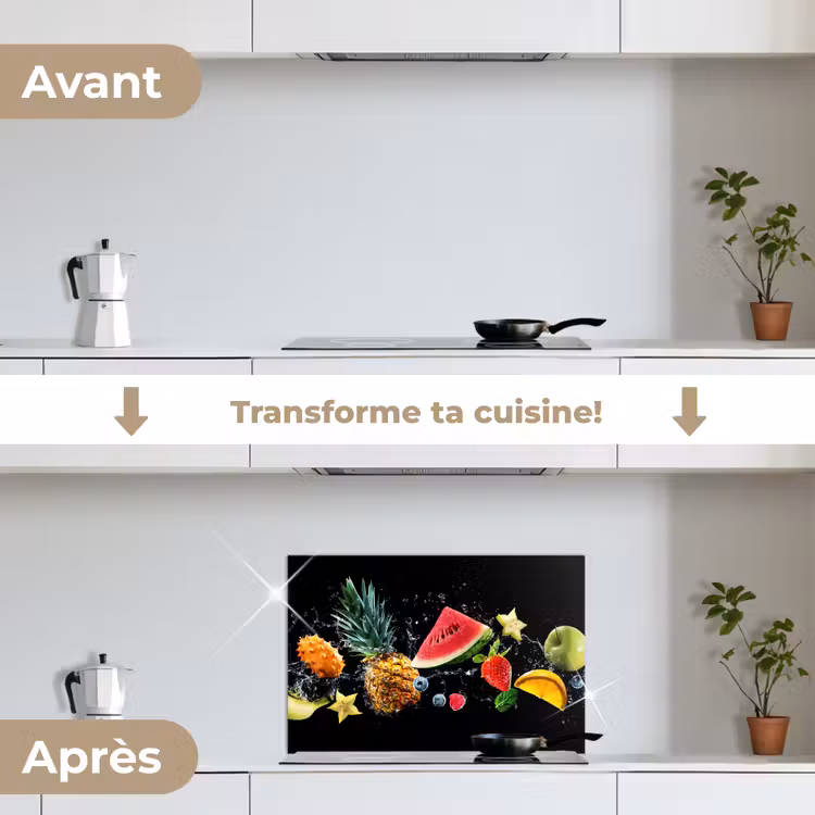 Fond de hotte - Splash - Fruit - Noir — 7