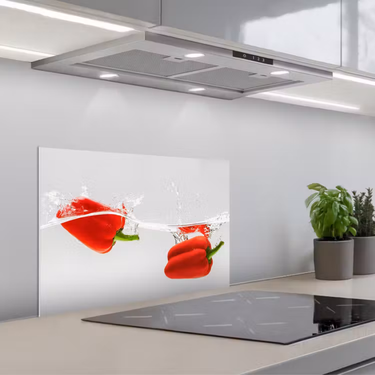 Fond de hotte - Splash - Légumes - Rouge — 1