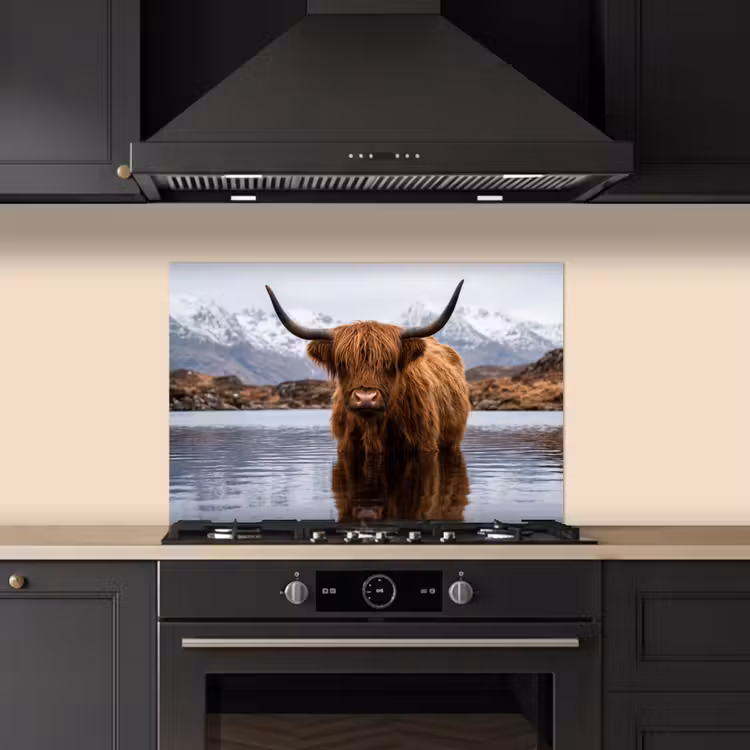 Fond de hotte - Highlander écossais - Marron - Eau — 5