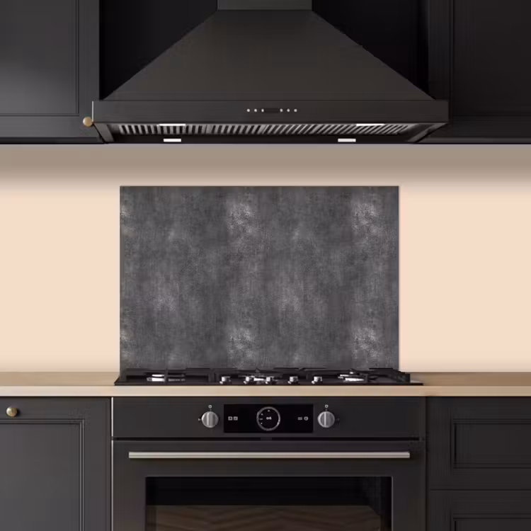Fond de hotte - Gris foncé - Brut - Béton — 5