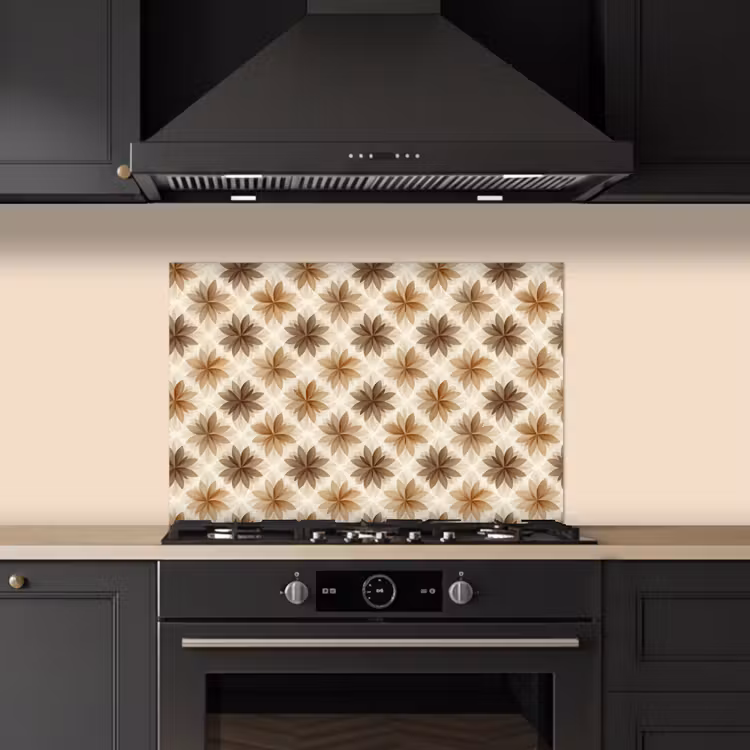 Fond de hotte - Géographique - Motif - Marron — 5
