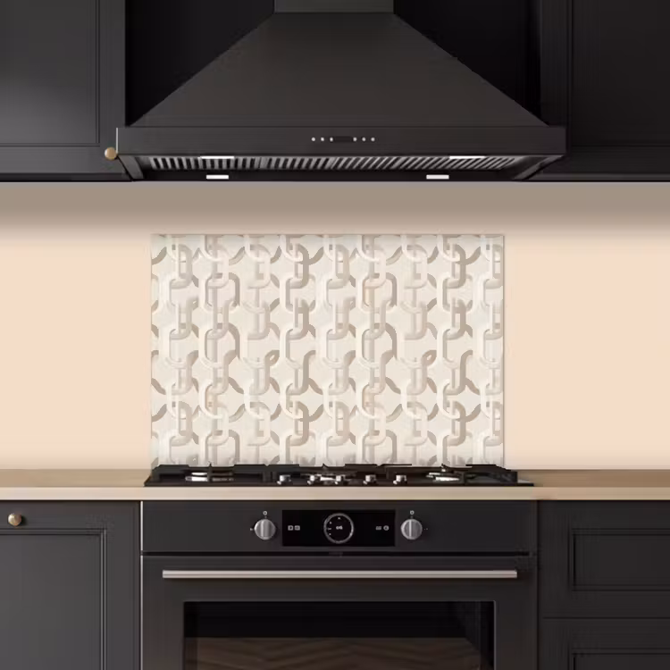 Fond de hotte - Motif - Abstrait - Beige — 5