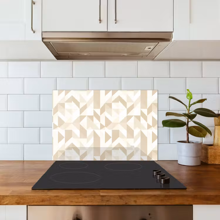 Fond de hotte - Moderne - Abstrait - Beige — 3