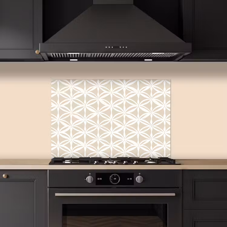 Fond de hotte - Motif - Moderne - Beige — 5