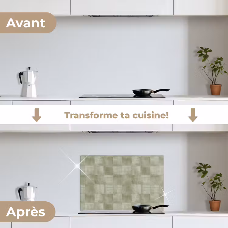 Fond de hotte - Plats - Rustique - Vert — 7