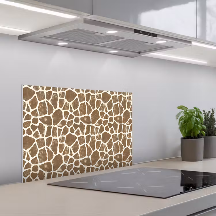 Fond de hotte - Girafe - Classique - Marron — 1