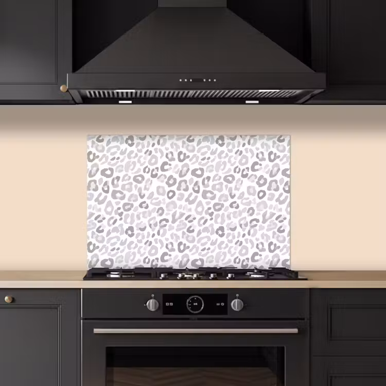 Fond de hotte - Léopard - Motif - Gris — 5