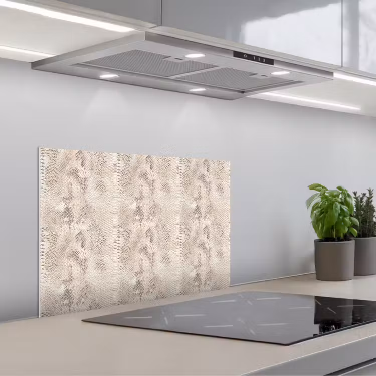 Fond de hotte - Serpent - Motif - Beige — 1