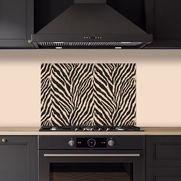 Fond de hotte - Zebra - Classic - Noir — 5