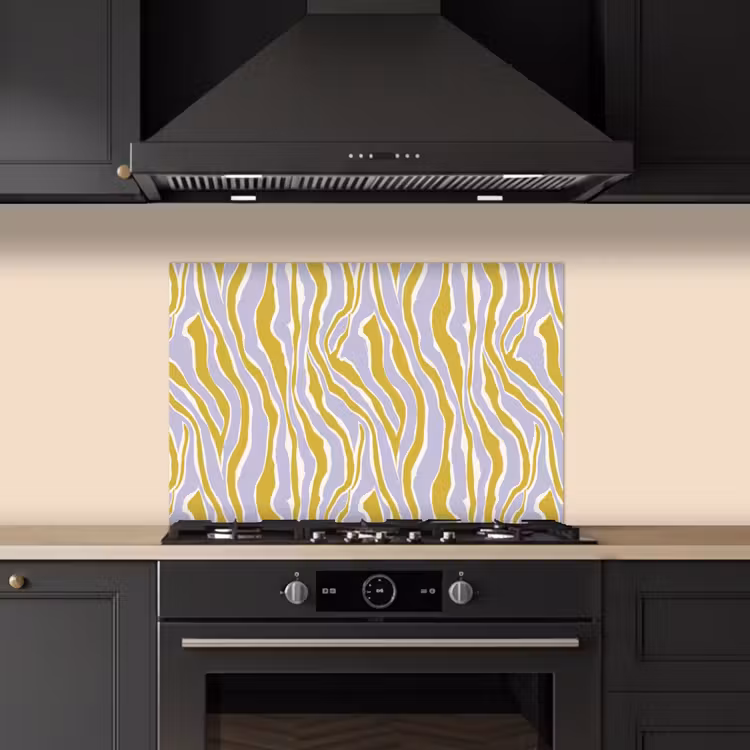 Fond de hotte - Zebra - Moderne - Multicolore — 5