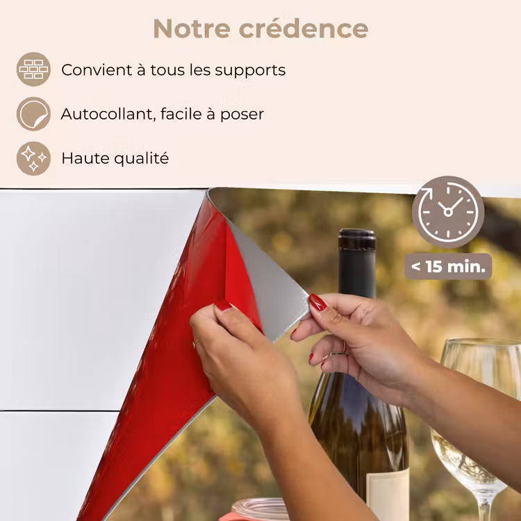 Fond de hotte - Pique-nique - Vin - Plateau de fromage — 4