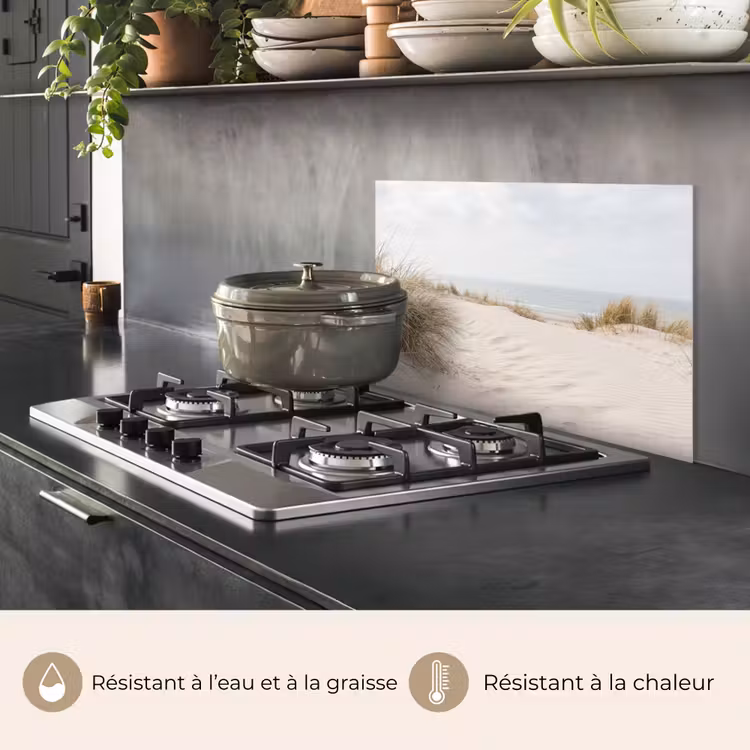 Fond de hotte - Nuages - Paysage de dunes - Sable — 2