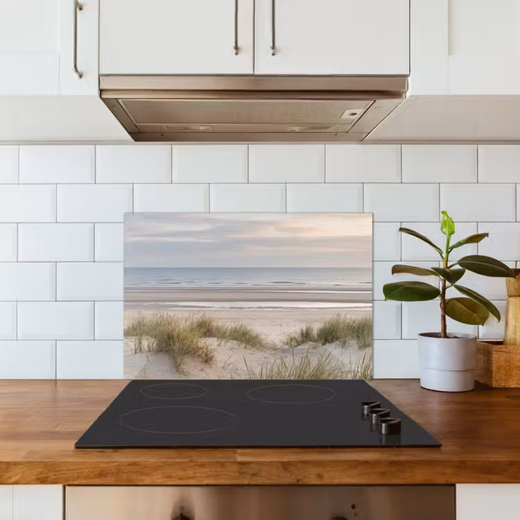 Fond de hotte - Plage de sable - Nuageux - Dunes — 3