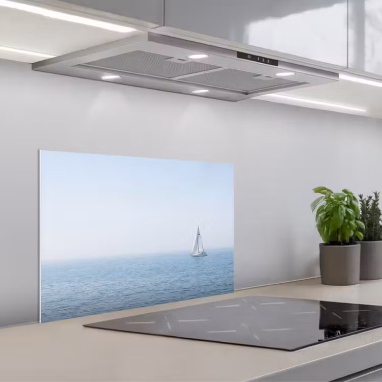 Fond de hotte - Horizon - Voilier - Mer — 1