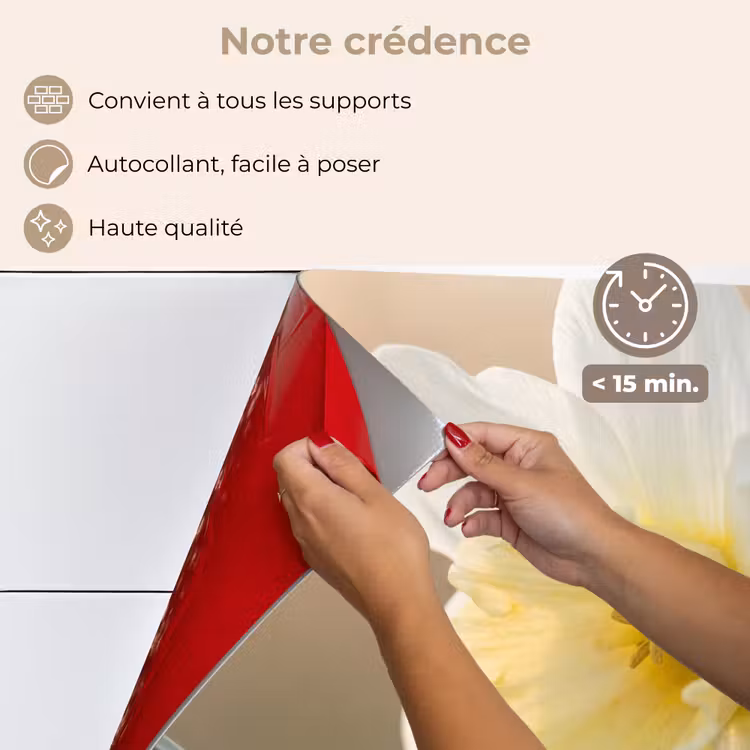 Fond de hotte - Jonquille - Fleur - Minimaliste — 4