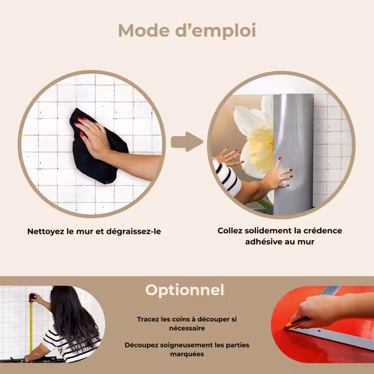 Fond de hotte - Jonquille - Fleur - Minimaliste — 6