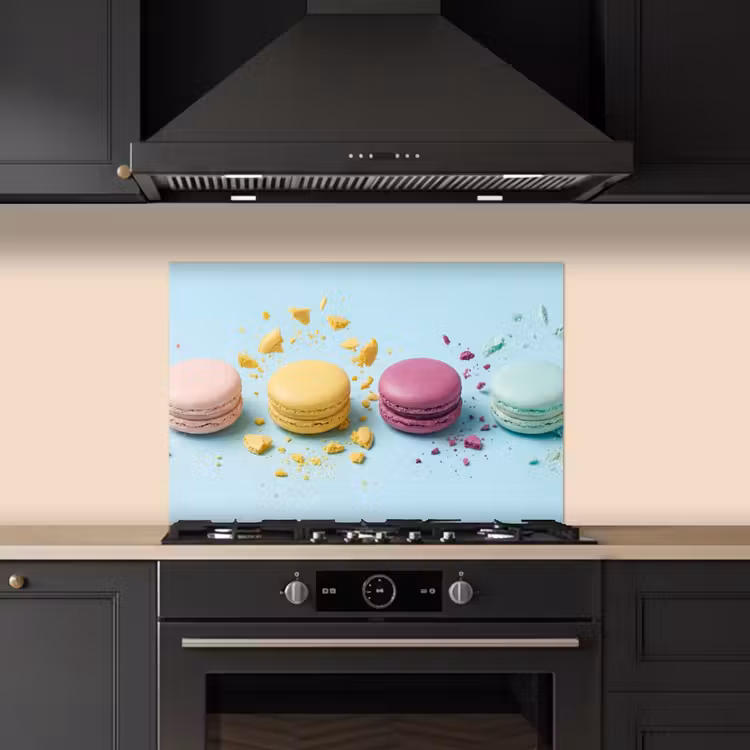 Fond de hotte - Macarons - Colorés - Pastel — 5