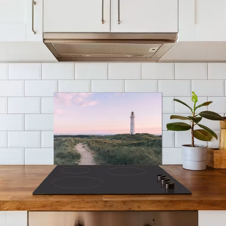 Fond de hotte - Phare - Paysage de dunes - Mer — 3
