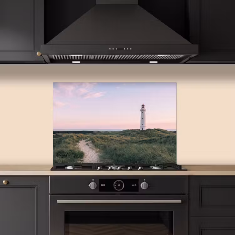 Fond de hotte - Phare - Paysage de dunes - Mer — 5