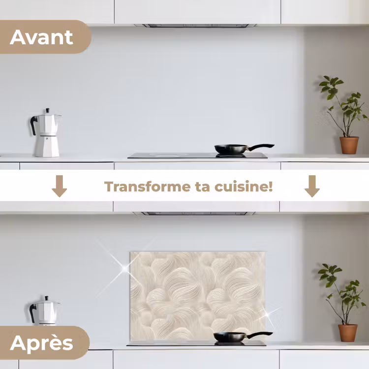 Fond de hotte - Lines - Ventilateur - Beige — 7