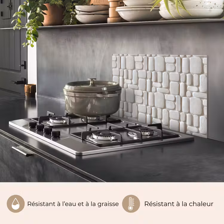 Fond de hotte - Relief - Texture - Blanc — 2