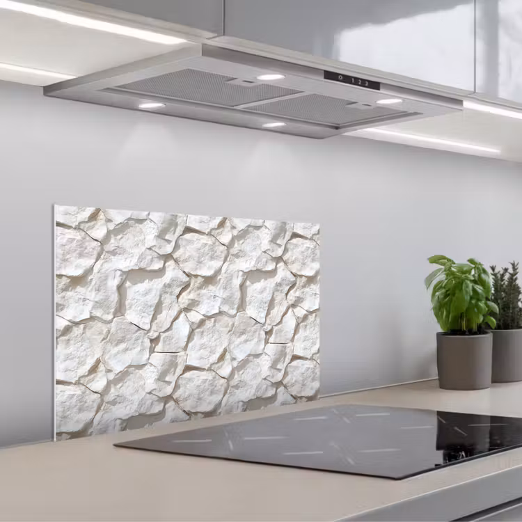 Fond de hotte - Structure - Rock - Blanc — 1