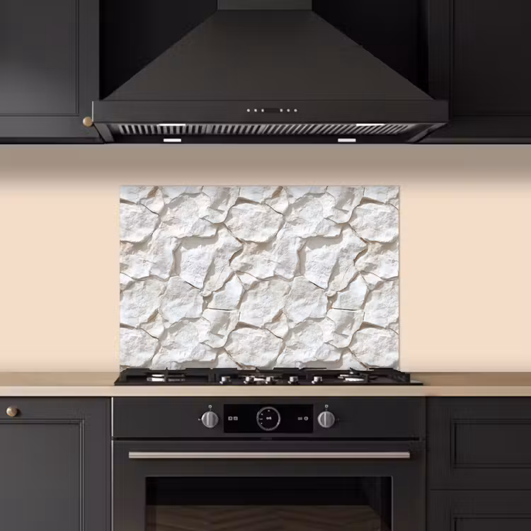 Fond de hotte - Structure - Rock - Blanc — 5