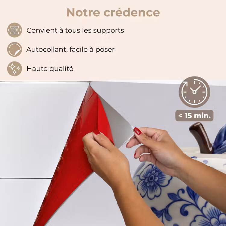 Fond de hotte - Pomme - Bleu - Classique — 4