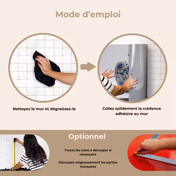 Fond de hotte - Pomme - Bleu - Classique — 6