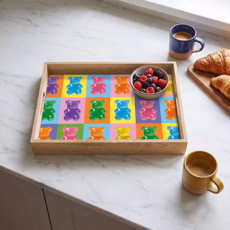 Plateau - Art- bonbons - colorés — 3